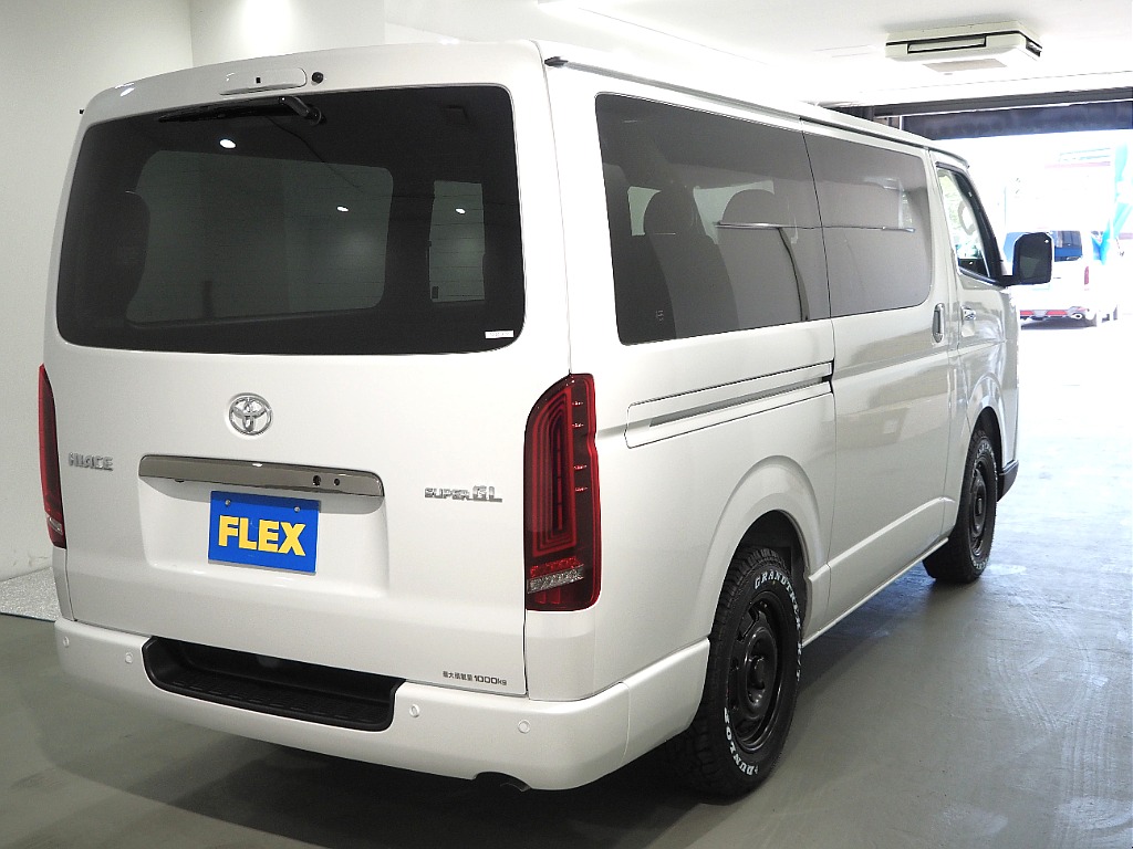 【新車/ハイエースバン/ガソリン2.0L/DARKPRIMEⅡ】オリジナルベッドキッド装着済【全国納車可能】