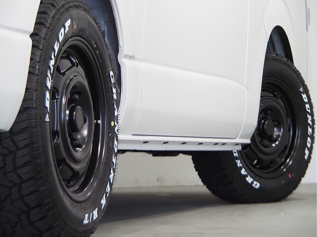 【新車/ハイエースバン/ガソリン2.0L/DARKPRIMEⅡ】オリジナルベッドキッド装着済【全国納車可能】