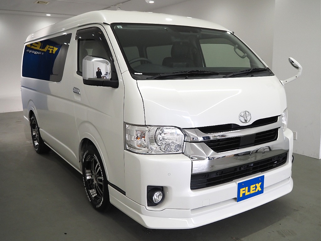【R３年式/ハイエースワゴンGL/２WD/2.7Lガソリン/スタンダード配列】FLEXカスタム【全国納車可能】