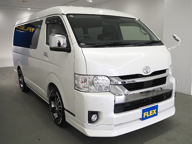 【R３年式/ハイエースワゴンGL/２WD/2.7Lガソリン/スタンダード配列】FLEXカスタム【全国納車可能】