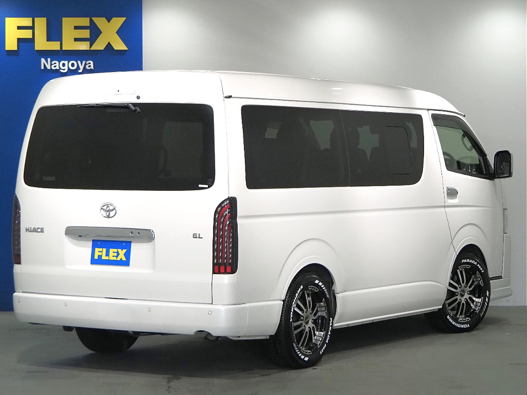 【R３年式/ハイエースワゴンGL/２WD/2.7Lガソリン/スタンダード配列】FLEXカスタム【全国納車可能】