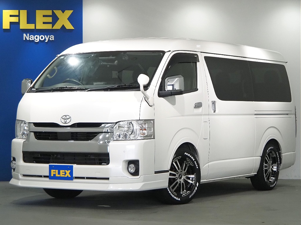 【R３年式/ハイエースワゴンGL/２WD/2.7Lガソリン/スタンダード配列】FLEXカスタム【全国納車可能】