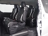 【新車/ハイエースワゴンGL/ファインテックツアラー/4WD/キャプテンシート】オリジナルシートカバー【全国納車可能】