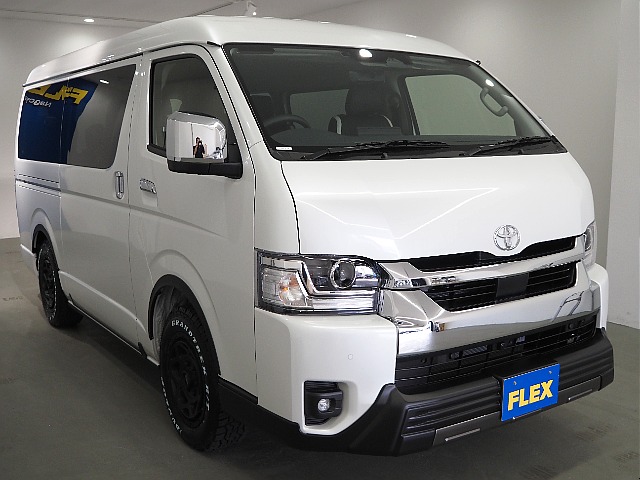 【新車/ハイエースワゴンGL/ファインテックツアラー/4WD/キャプテンシート】オリジナルシートカバー【全国納車可能】