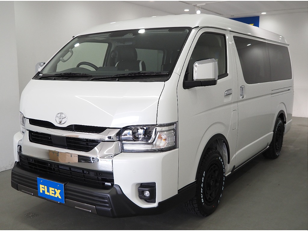 【新車/ハイエースワゴンGL/ファインテックツアラー/4WD/キャプテンシート】オリジナルシートカバー【全国納車可能】