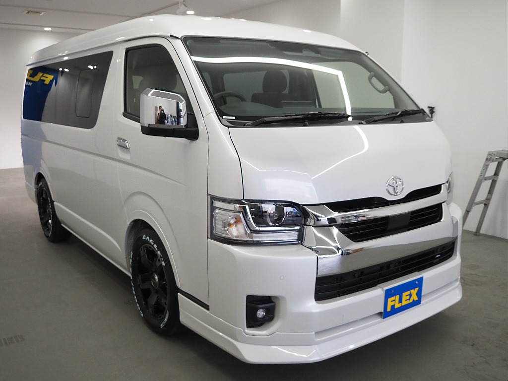 【新車/FLEXオリジナル内装架装familiar/フローリング施工】車中泊仕様♪【全国納車可能】