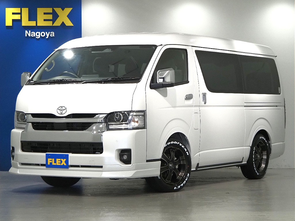 トヨタ&nbsp;ハイエース&nbsp;ワゴン2.7GLロング ミドルルーフ 4WD&nbsp;パーキングサポート&nbsp;愛知県