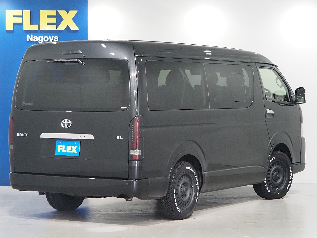 【新車/ハイエースワゴンGL/スタンダード配列/4WD】車内空間の広さが魅力♪【全国納車可能】