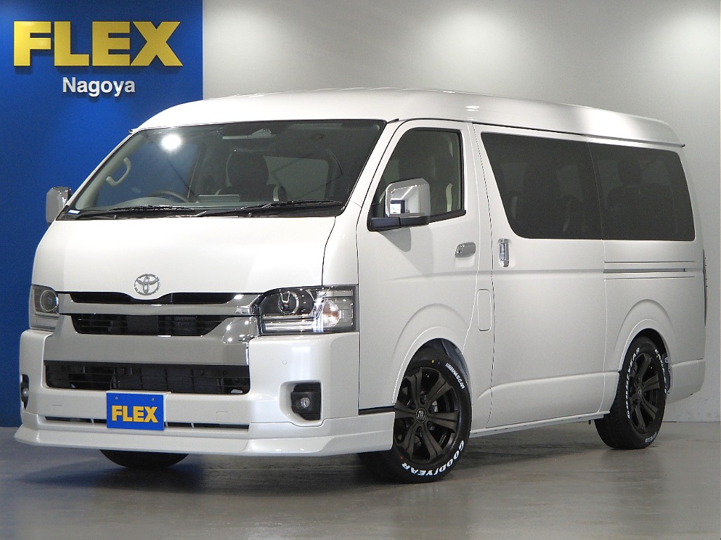 トヨタ&nbsp;ハイエース&nbsp;ワゴン2.7GLロング ファインテックツアラー&nbsp;パーキングサポート&nbsp;愛知県