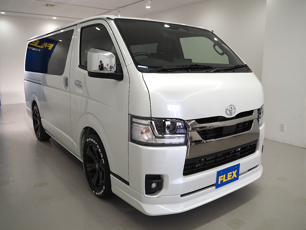【新車ハイエースバン/スーパーGLDARKPRIMEⅡ/ディーゼル】Verベッドキッド【全国納車可能】