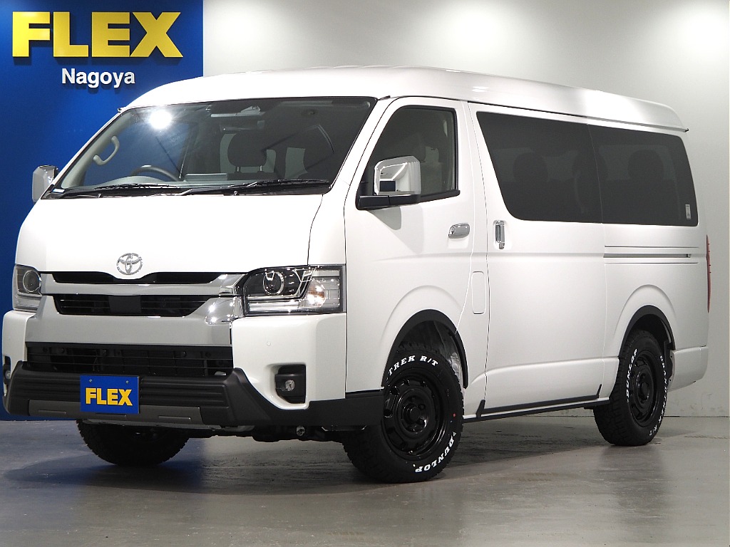 トヨタ&nbsp;ハイエース&nbsp;ワゴン2.7GLロング ミドルルーフ 4WD&nbsp;パーキングサポート&nbsp;愛知県