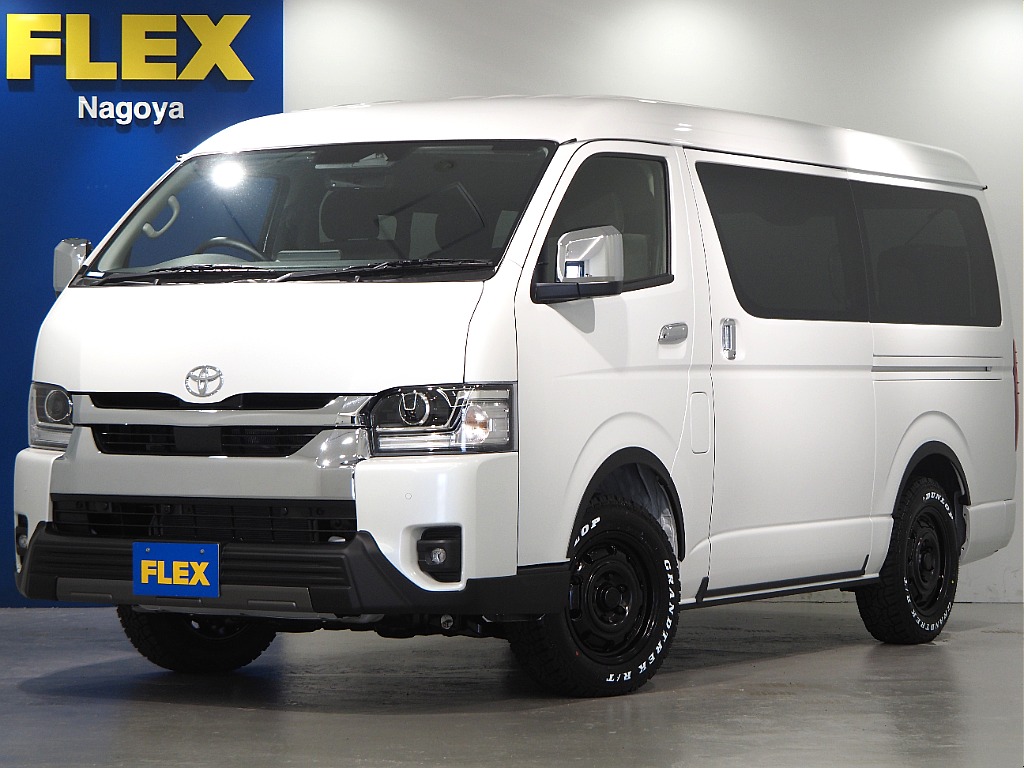 トヨタ&nbsp;ハイエース&nbsp;ワゴン2.7GLロング ミドルルーフ 4WD&nbsp;パーキングサポート&nbsp;愛知県