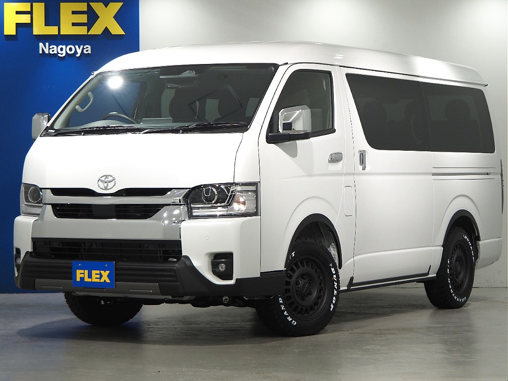 トヨタ&nbsp;ハイエース&nbsp;ワゴン2.7GLロング ミドルルーフ 4WD&nbsp;パーキングサポート&nbsp;愛知県