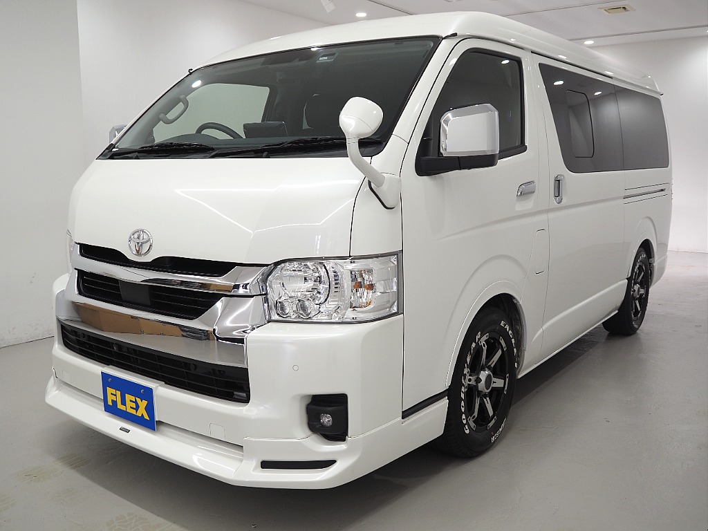 【R6年式/ハイエースワゴンGL/2.7L4WD/スタンダード配列】アルパイン製11インチナビ♪【全国納車可能】