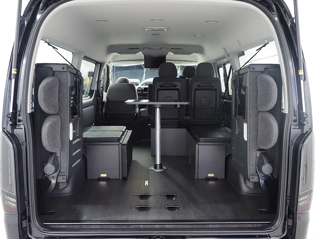 【新車/ワゴンGL/FLEX内装架装familiar/2.7L/4WD】フローリング施工【全国納車可能】
