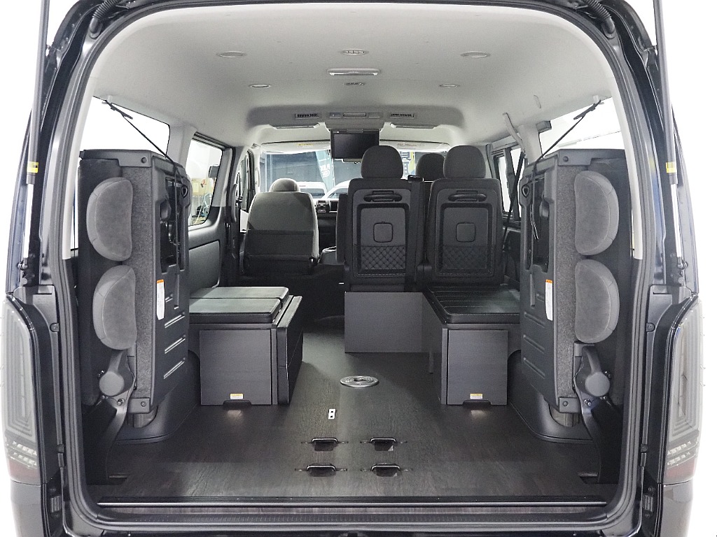 【新車/ワゴンGL/FLEX内装架装familiar/2.7L/4WD】フローリング施工【全国納車可能】