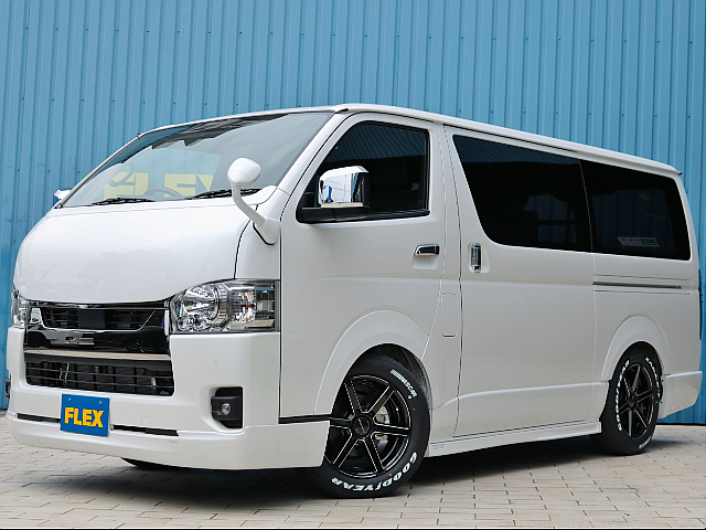 未登録新車【４１５コブラフルエアロカスタムパッケージ】完成致しました！パールホワイトで統一された、上品なフルエアロスタイルに仕上がりました！！