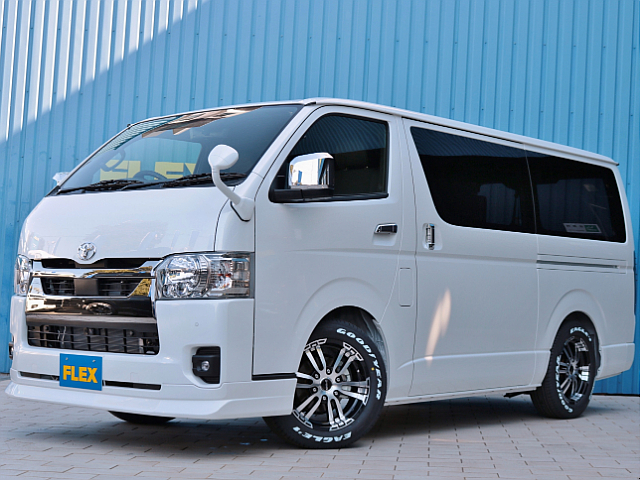 未登録新車！特別仕様車　ダークプライムⅡ　ディーゼル　両側パワースライド付き入庫致しました！【ＦＬＥＸカスタムパッケージ】外装メインに人気仕様のカスタムでお届けします！
