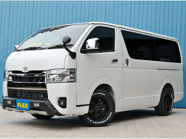 未登録新車！ディーゼル２ＷＤ！両側パワースライドドア付！【アーバンアウトドアスタイル】ＴＲＤバンパー！アルパイン１１フローティングナビ！ＦＬＥＸＭＦ０１ホイール＆ＴＯＹＯオープンカントリーＲＴセット！