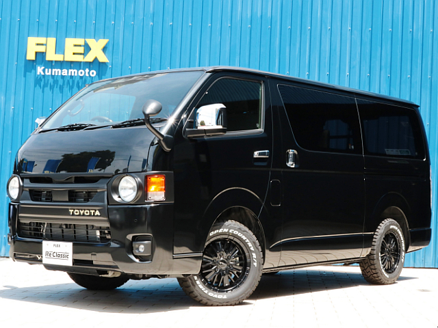 新車７型ベースでRe Claasic(アールイークラシック)丸目の完成です！ダークプライムⅡ　ディーゼル　２ＷＤ　両側パワースライド付き　ＦＬＥＸからの新提案でお届けします！