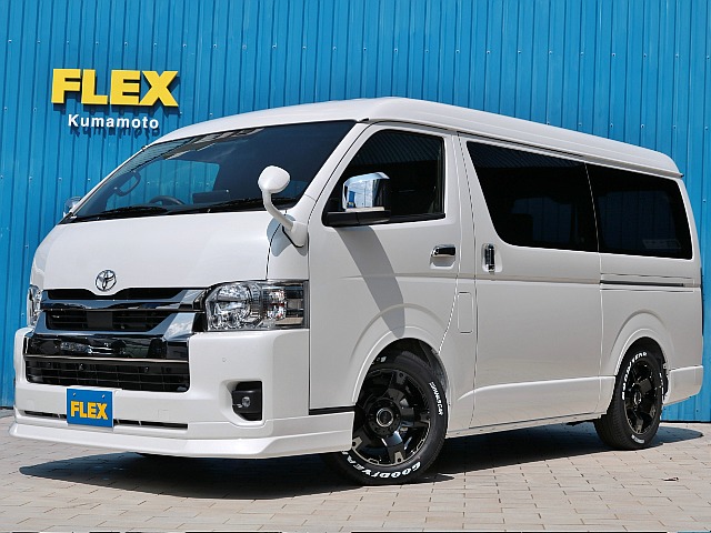 新車７型！アルパイン１１インチフローティングナビ＆ＨＤＭＩポート付き！ダークプライムⅡワイドディーゼル！両側パワースライドドア付き車両入庫致しました！ＦＬＥＸカスタムでお届けします！