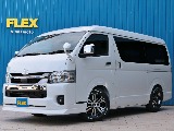 新車！ワイドディーゼル２WD両側パワースライドドア付き！【ＦＬＥＸベッドキット＆カスタムパッケージ】内外装人気仕様のカスタムでお届けします！全国販売大歓迎です！