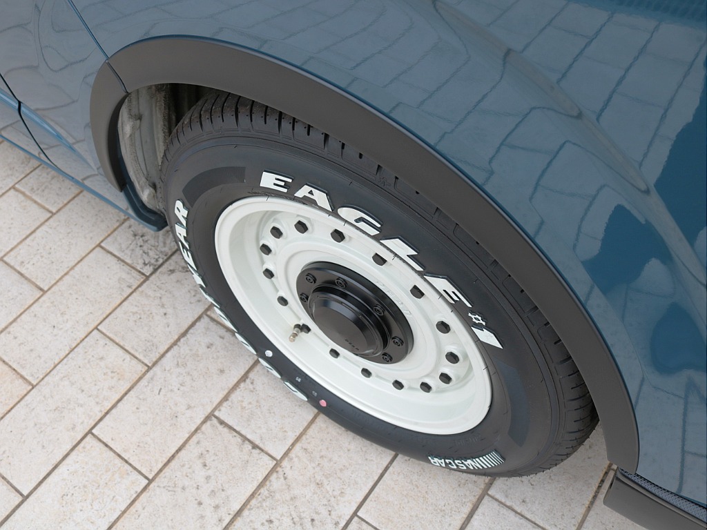 ＦＬＥＸオリジナルマットブラックオーバーフェンダーを装着しました！