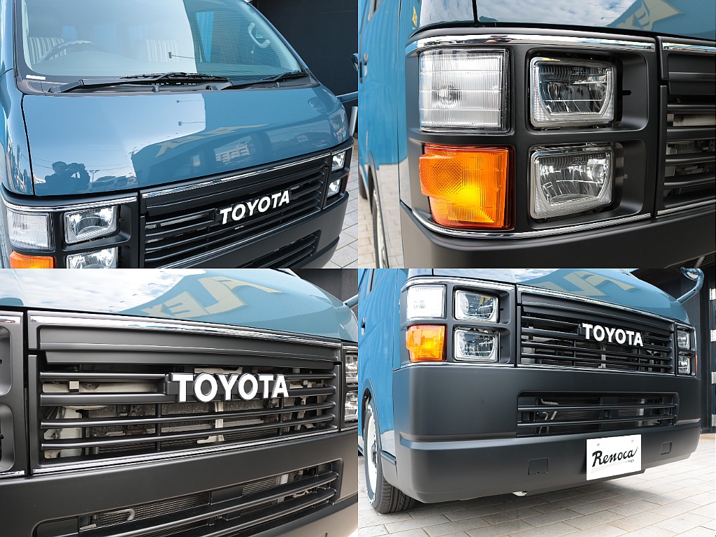 フロントフェイスと一体化したバンパーに愛嬌のあるグリル！見る者の心を惹きつけます！