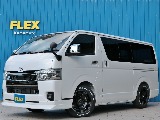 新車！ディーゼルスライドドア小窓付き！【ＦＬＥＸベッドキット＆カスタムパッケージ】内外装人気仕様のカスタムでお届けします！全国販売大歓迎です！