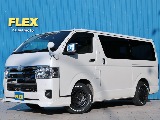 令和４年式！６型スーパーＧＬダークプライムⅡディーゼル２ＷＤ！両側パワースライドドア付き車両入庫しました！新品ＦＬＥＸカスタムを施し仕上げました！全国販売も大歓迎です！