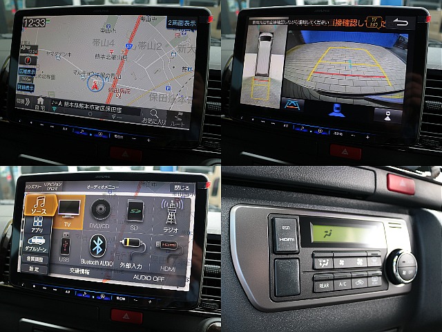 アルパイン１１インチフローティングナビ！全方位カメラで死角無し！パノラミックビューモニター付きです！ＨＤＭＩ＆ＵＳＢポートも完備でスマホミラーリングも可能です♪