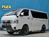 トヨタ ハイエースバン 5D2.8DTスーパーGLダークプライムⅡL 4WD ＦＬＥＸカスタム＆クラフトプラスベッド 熊本県