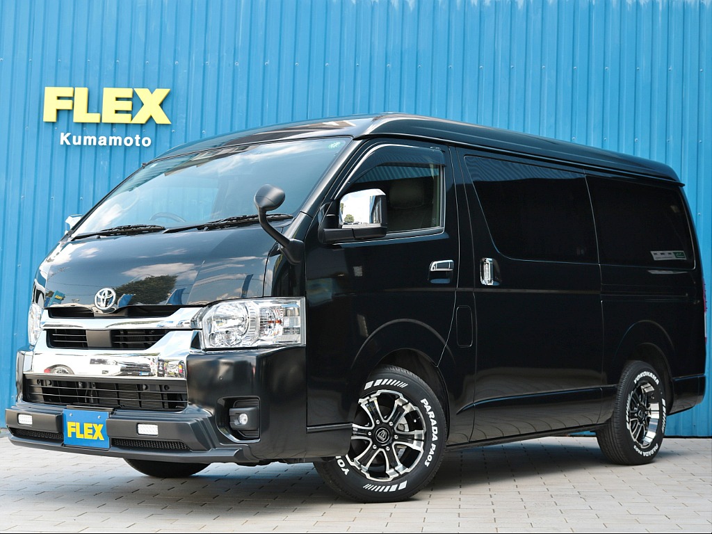 トヨタ ハイエース ワゴン2.7GLロング ミドルルーフ シートアレンジFD-BOX０ 熊本県