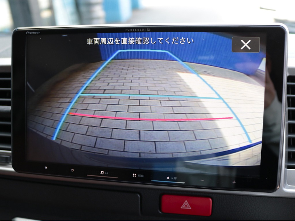 バックカメラナビ連動済みです！