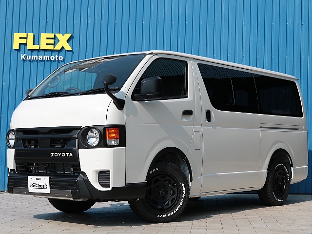 待望の新車入庫！ガソリン２ＷＤ　ＤＸＧＬパッケージ６人乗りをベースの前後カラードバンパーにＦＬＥＸＲｅクラシック丸目＆アゲ系カスタムが完成しました！！ＦＬＥＸフルカスタムでお届けします！