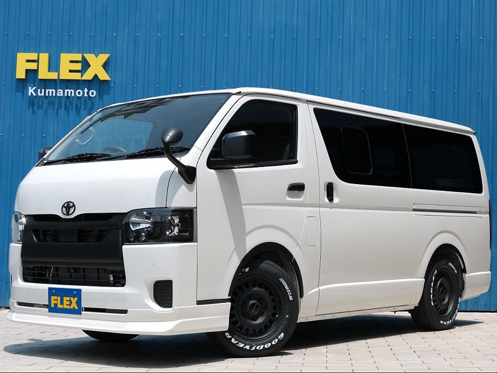 待望の新車入庫！ガソリン２ＷＤ　ＤＸ ＧＬパッケージ　６人乗り！前後カラードバンパーをベースにＦＬＥＸブラックエディションカスタムが完成しました！！ＦＬＥＸフルカスタムでお届けします！