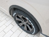 ダウンルックにも効果的なフレックスオーバーフェンダー付き！