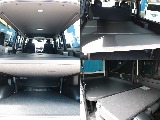 室内サイドバー付き！ベッドキット下にもたくさん収納が可能です！