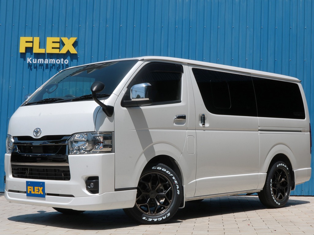 令和４年式！７型スーパーＧＬダークプライムⅡディーゼル２ＷＤ！！エセックススポイラーをはじめＦＬＥＸカスタムで仕上げた１台！内外装程度も良好です！全国販売も大歓迎！