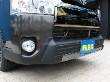 ワイルドなスタイルに仕上がる新品フレックスT-Force(ティーフォース)フロントスポイラーを装着しました！
