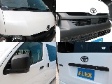 各部マットブラックに塗装を施したＦＬＥＸブラックエディション！