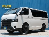 待望の新車入庫！ディーゼル４ＷＤ　ＤＸ　ＧＬパッケージ６人乗りをベースにＦＬＥＸブラックエディションアゲ系スタイルが完成しました！！ＦＬＥＸフルカスタムでお届けします！
