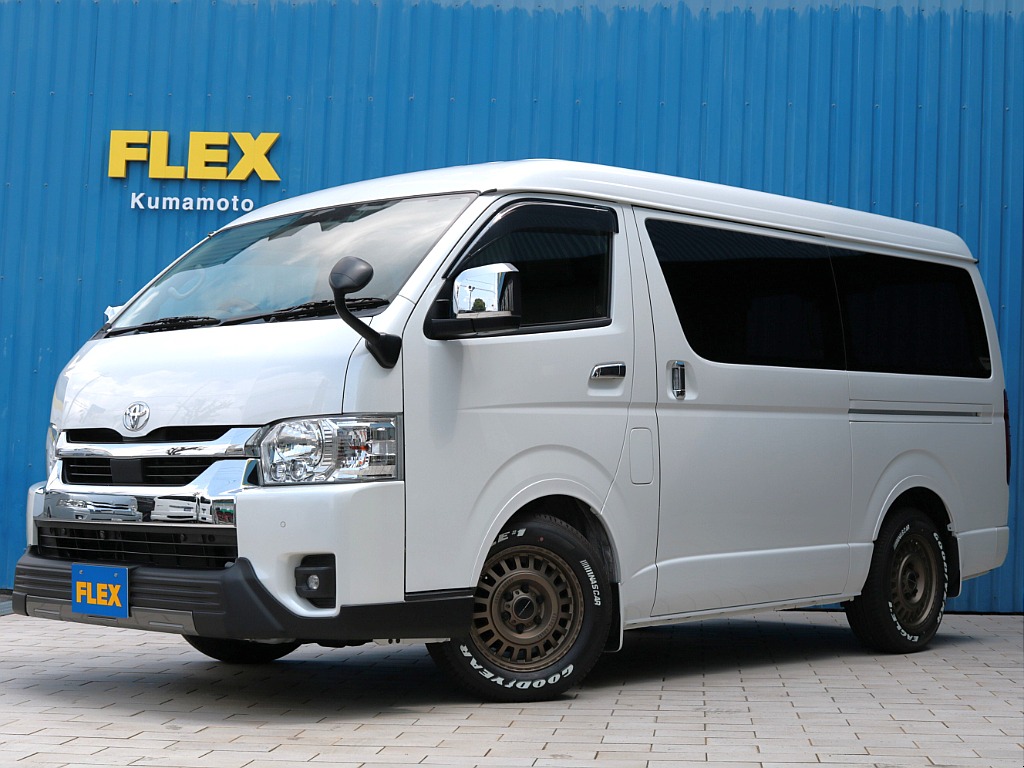 令和４年式！７型ワゴンＧＬ１０人乗り！程度良好な１台をＦＬＥＸ新品カスタムで仕上げました！大画面フリップダウンモニター付き！！メーカーオプションも充実しております！全国販売も大歓迎です！