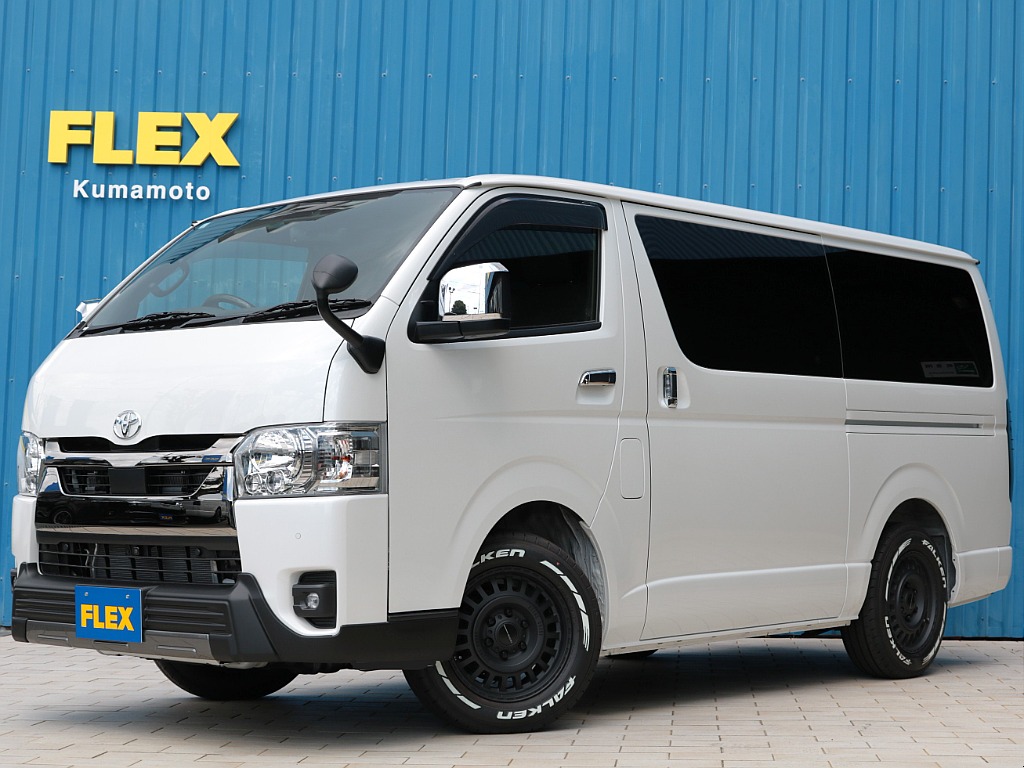 令和６年式！７型スーパーＧＬダークプライムⅡディーゼル２ＷＤ！！走行3,900ｋｍのベース車両をＦＬＥＸカスタム！！充実のメーカーオプションの程度良好な１台！全国販売も大歓迎です！