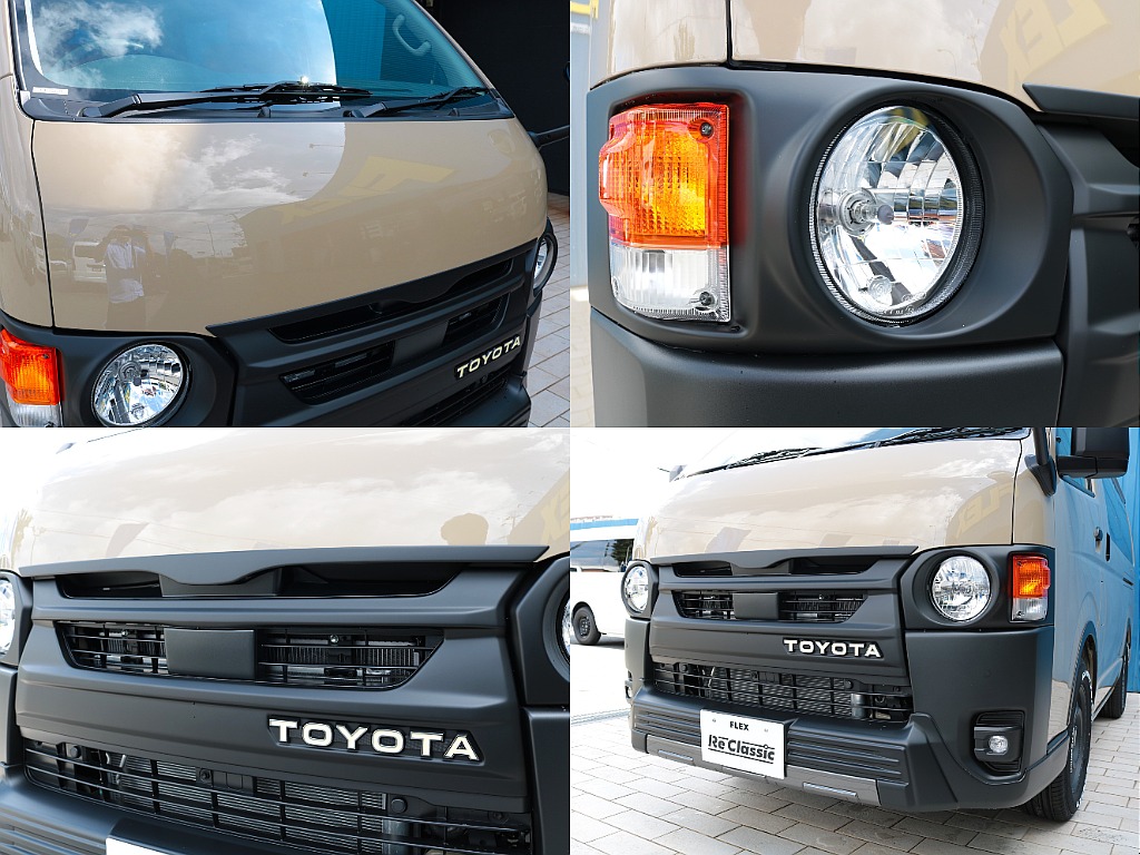 ＦＬＥＸオリジナルのキュートでクラシカルな丸目ヘッドライト！存在感のあるＴＯＹＯＴＡロゴがワンポイント♪