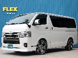 令和６年式！７型スーパーＧＬダークプライムⅡディーゼル２ＷＤ！走行２２,５２０km！新品ＦＬＥＸカスタム！内外装程度非常に良好です！