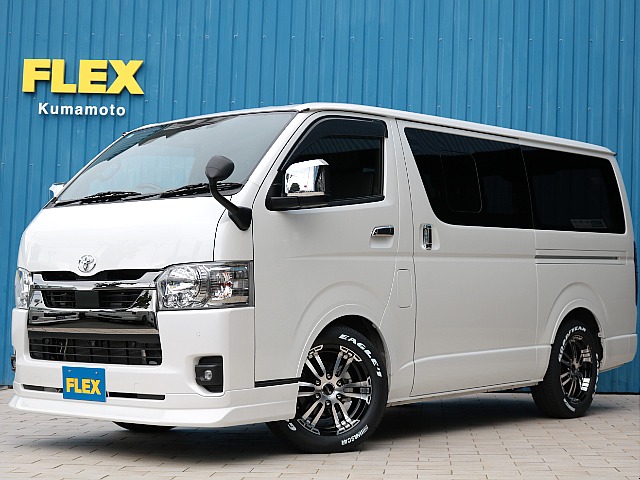 令和６年式！７型スーパーＧＬダークプライムⅡディーゼル２ＷＤ！走行２２,５２０km！新品ＦＬＥＸカスタム！内外装程度非常に良好です！