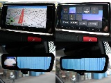 カロッツェリアフルセグナビ！走行中も視聴可能です♪新車時オプションのデジタルインナーミラー(バックカメラ内蔵)付き！