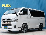 令和４年式！７型スーパーＧＬダークプライムⅡディーゼル２ＷＤ！走行２２,０５０km！新品ＦＬＥＸカスタム＆ベッドキット！内外装程度良好です！