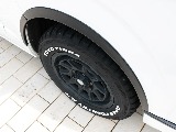 ワイルド感を引き立てるＦＬＥＸオリジナルマットブラックオーバーフェンダー！